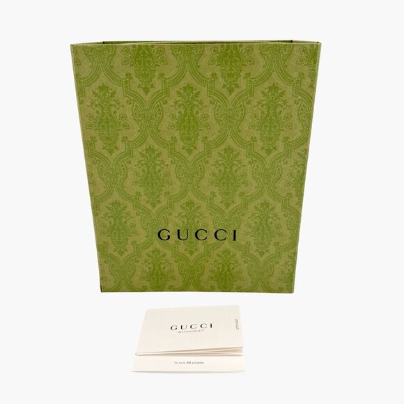 Gucci Jordaan Horsebit Loafer Flat Size 37 US 7 Black Leather Slip On Brixton - Picture 2 of 16